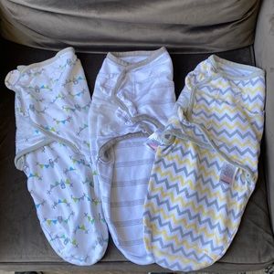 Gender neutral swaddles